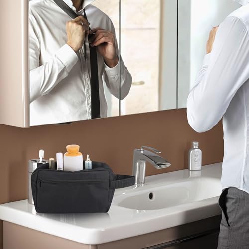 Travel Toiletry Bag for Women Men - Hanging Cosmetic Organizer