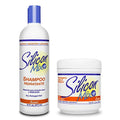 Silicon Mix Hair Treatment & Shampoo 16 oz Combo ? Deep Conditioner & Intensive Treatment for Dry, Damaged & Brittle Hair ? Moisturizing Formula to Repair, Control Frizz