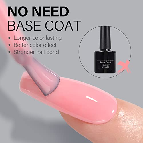 AILLSA Matte Soft Gel Nail Tips - 240Pc Full Cover Press On Nails