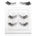 Profusion Cosmetics Colourspell 2 Pair Faux Mink False Eyelashes - Lightweight & Natural-Looking Wispy Eyelashes, Flexible Band for Comfortable, All-Day Wear, Vegan and Cruelty Free Makeup