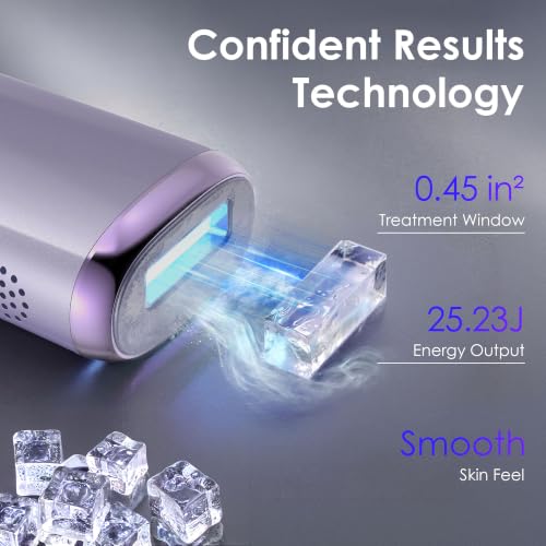 IPL Laser Hair Removal Device 25J Sapphire Ice Cooling for Full-Body Use
