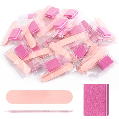 24-Set Disposable Manicure Kit with Nail File & Buffer