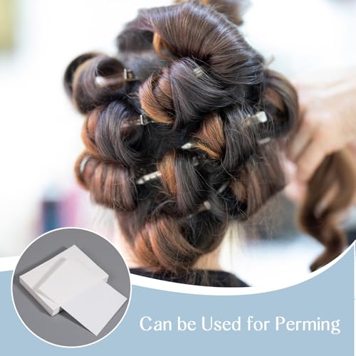 400Pcs Hair Perm End Papers - Heat Resistant Curling Paper