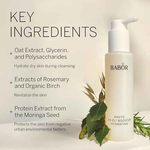 BABOR Phyto Hy-Ol Booster Hydrating for Dry Skin, Facial Cleanser for Use with Hy Oil, Phyto HY-OL Booster Hydrating