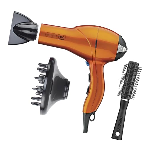 Conair Infiniti PRO 1875W Hair Dryer with Diffuser & Concentrator