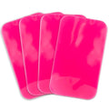 Curacoro Silicone Eyelash Extension Pads - Reusable Holder (Pack of 4)