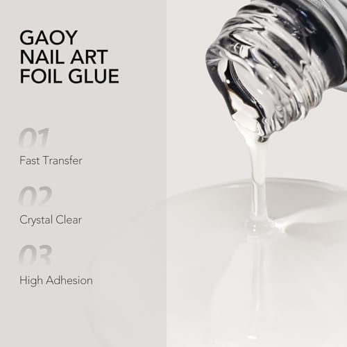 Nail Foil Glue 16ml - UV Gel for Foil Transfer Nail Art