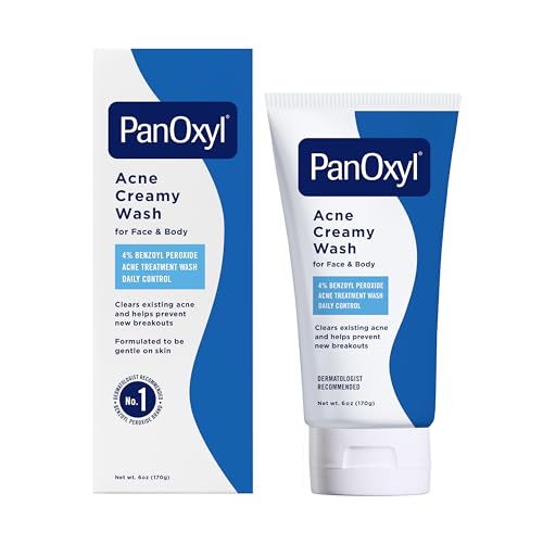 PanOxyl 4% Benzoyl Peroxide Acne Creamy Wash 6oz