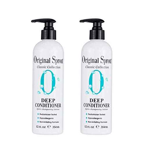 Original Sprout Deep Conditioner. Vegan Deep Conditioning Treatment for Hair Care.12 Ounces. (2 pack) (Packaging May Vary)