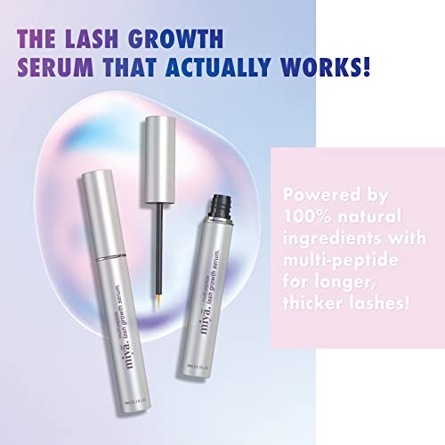 MIYA LASH Ultimate Lash & Brow Lamination Kit & Eyelash Growth Serum Bundle