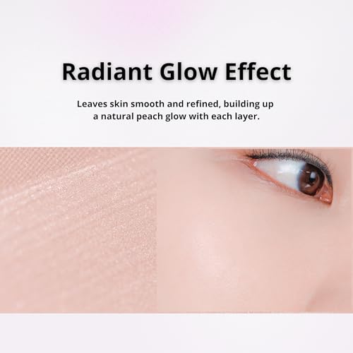 ABOUT TONE Glow Powder Pact - Pressed Powder Compact with Mirror