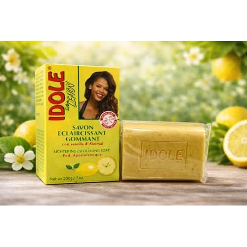 Idole Extra Lemon Lightening Exfoliating Soap 7 oz / 200g