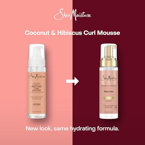 SheaMoisture Coconut & Hibiscus Curl Mousse 7.5 oz