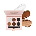 Eyebrow Gel - Eyebrow Cream - Eyebrow Powders Brow Contour Kit 18-Piece Eyebrow Makeup Palette
