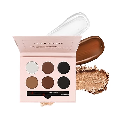 Eyebrow Gel - Eyebrow Cream - Eyebrow Powders Brow Contour Kit 18-Piece Eyebrow Makeup Palette