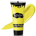 MEICOLY Yellow Face Body Paint - 2.37Oz Washable Makeup for Cosplay