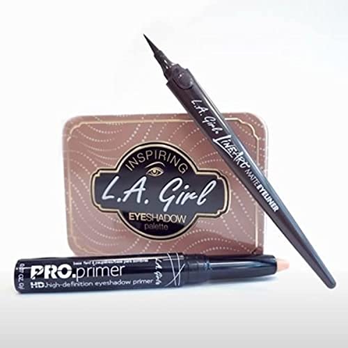 L.A. Girl HD PRO Eyeshadow Primer Stick, Black (Pack of 2)