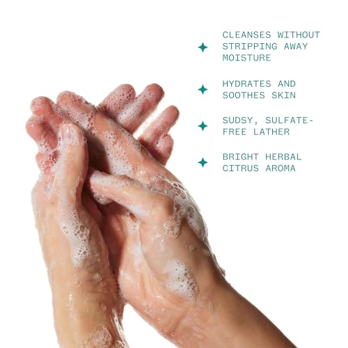 Ursa Major Botanic Buzz Hand Wash - Hydrating Vegan Liquid Soap, 10 oz