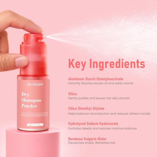 Dry Shampoo Powder 1.23oz Travel Size - Oil Control & Volume
