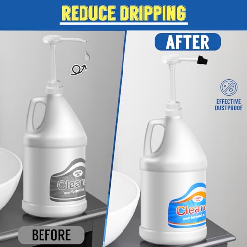 2-Pack 38-400 Pump Dispenser for 5 Gallon Buckets | 1 oz Per Press