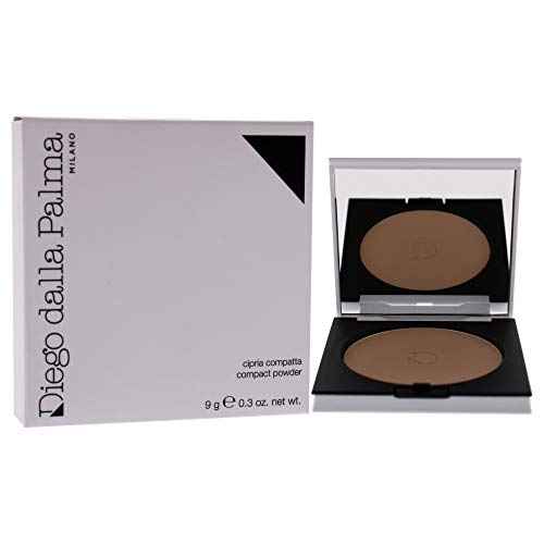 Diego dalla Palma Compact Powder - Easy To Apply - Natural Look - Velvety Texture - Matte Finish Wihout Drying Out Your Skin - Does Not Mark The Eye Folds - Absolute Comfort - 11 Beige - 0.3 Oz