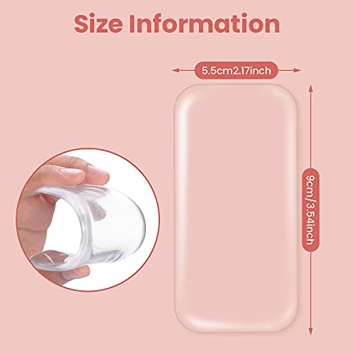 10 Pack Silicone Eyelash Extension Pads - Reusable Lash Holder Trays
