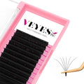 Volume Lash Extensions 0.05 D Curl 8-16mm Mixed Length Tray