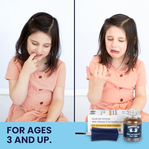 Honest10 Bitter Anti-Nail Biting Polish for Kids & Adults - 0.25 oz