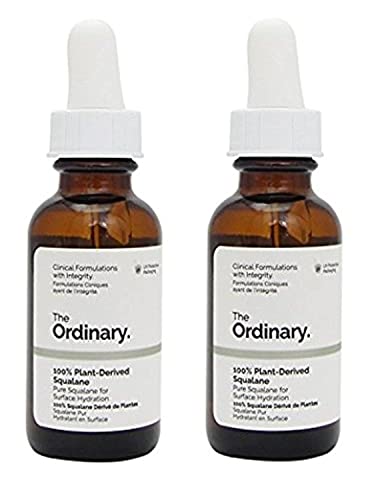 The Ordinary 100% Plant-derived Squalane 30ml (Pack of 2)