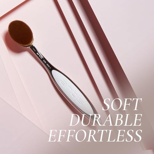 Artis Elite Oval 6 Brush | Oval Makeup Brush | Luxury Synthetic Foundation Brush | Ideal For Foundation, SPF, Skincare | Use With Liquids, Powders, and Creams | Creates Airbrush Finish