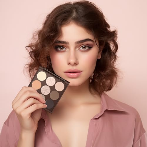 Neutral Eyeshadow Palette, Nude Eyeshadow Palette, Matte Eye Shadow Makeup Palette