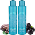 Amazonliss Anti-Frizz Keratin Treatment Set - For Smooth, Soft and Shiny Hair - Prolonged Effect Shampoo and Conditioner 8.45 fl.oz