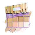 8 Shade Cream Concealer Palette - Full Coverage Waterproof Makeup