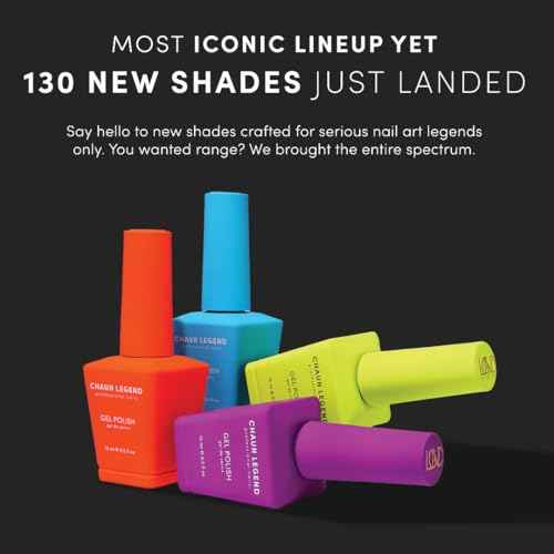 Chaun Legend Gel Nail Polish | You-phoric LG5224 (galaxy sparkle navy) | Soak Off UV LED Cure Gel Polish High Gloss 15ml