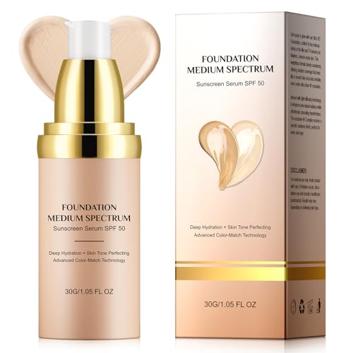 Color Changing Foundation SPF 50+ Waterproof Liquid Makeup