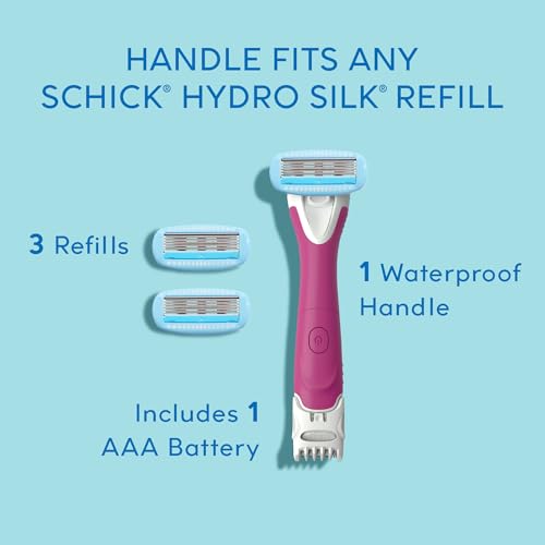 Schick Hydro Silk TrimStyle 2-in-1 Bikini Razor & Trimmer for Women