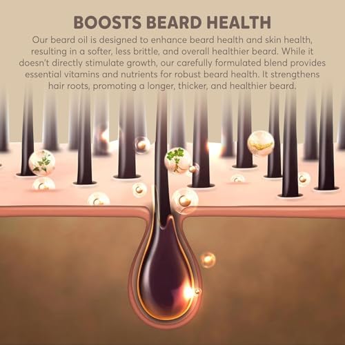 Crafted Beards Beard Oil Beard Oil Conditioner - Leave Your Beard Feeling Amazing - All Natural Ingredients - No Residue - Mustache Oil - 1oz - Made in the USA (Tobacco Vanilla)