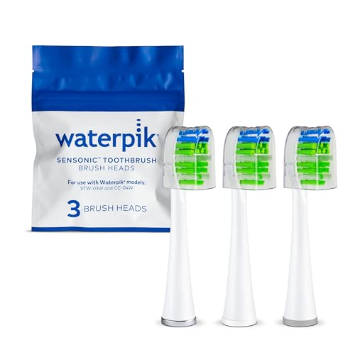 Waterpik Sensonic Replacement Brush Heads - 3 Pack for Electric Toothbrush