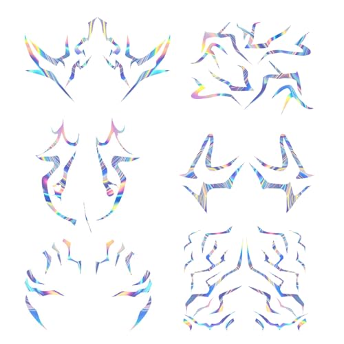 Rumi Temporary Tattoos Waterproof Cosplay Anime Stickers 8 Sheet Set