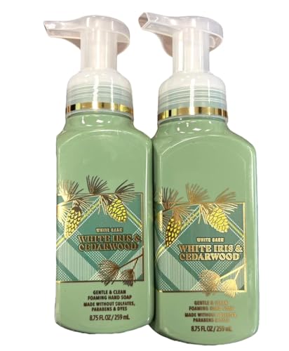 Bath and Body Works Foaming Hand Soap (White Iris Cedarwood 2 pk)