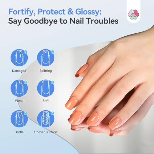 SAVILAND 3-in-1 Nail Polish Base Top Coat Strengthener 15ml