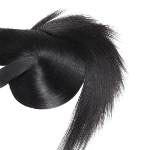 FuivJuix #1B Straight Human Hair Bundles 28-32 Inch - Brazilian Virgin Extensions