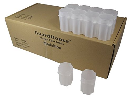 Guardhouse 39mm Tube for Silver Rounds and Silver Medallions Box of 100