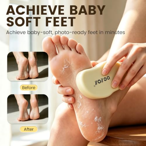 BEZOX Nano Glass Foot File - Compact Callus Remover & Foot Scrubber