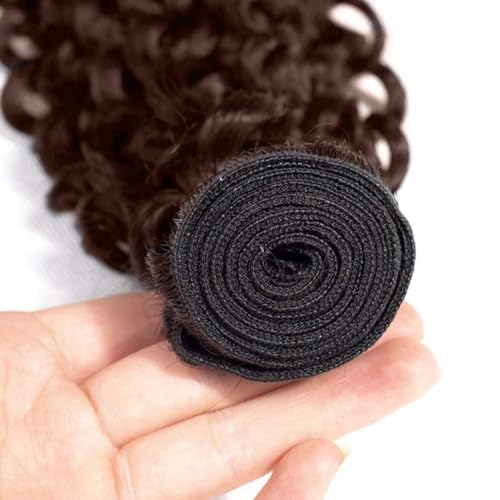 Chocolate Brown Body Wave Human Hair Bundles - 26/28/30 Inch