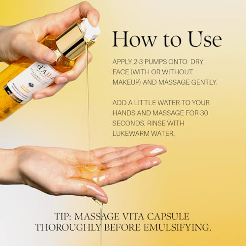 d'alba Piedmont Vita Toning Capsule Cleansing Oil 5.07 fl oz