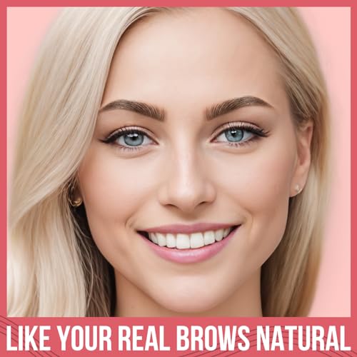 iMethod Eyebrow Pen - Eyebrow Pencil Magical Upgraded Eye Brow Pencils for Women with 4 Fork Tip & Spoolie Brush for Hair-Like Natural Brows, Last All-Day, Microblading Eyebrow Pen, Dark Brown