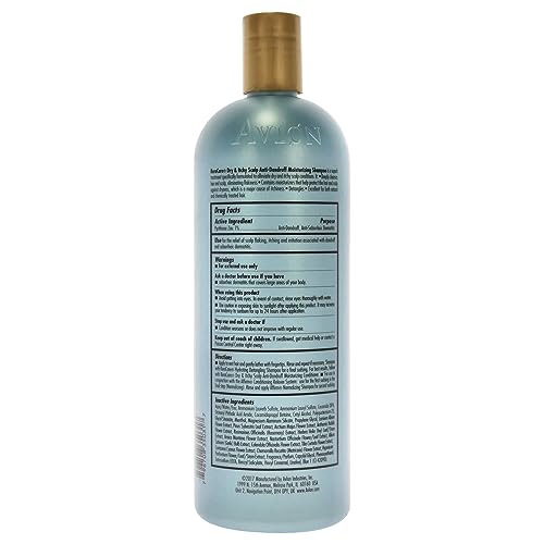Avlon Kera Care Dry and Itchy Scalp Anti-Dandruff Moisturizing Shampoo Unisex, 32 Ounce
