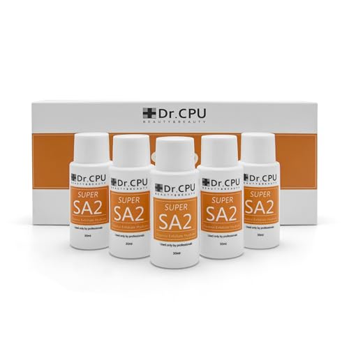 Water Peeling Hydrofacial Skincare Face Moisturizer Cleaning Skin Serum Aqua Peel Concentrated Solution 30ml/1.01oz Per Bottle Dilute to 800ml/27oz Solution Use AS1 SA2 AO3 5 Bottles Per Set(SA2)