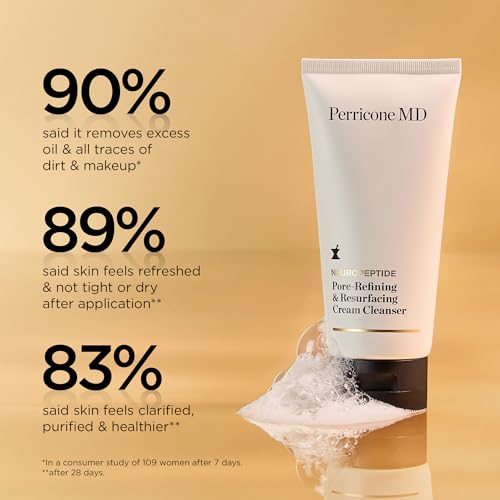 Perricone MD Neuropeptide Pore-Refining & Resurfacing Cream Cleanser, 6 fl oz.